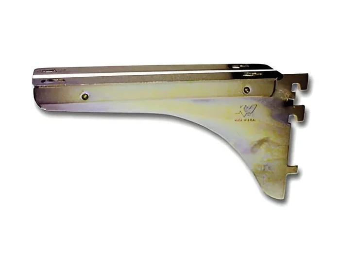 8in Center Shelf Bracket ANOCHROME by KNAPE & VOGT