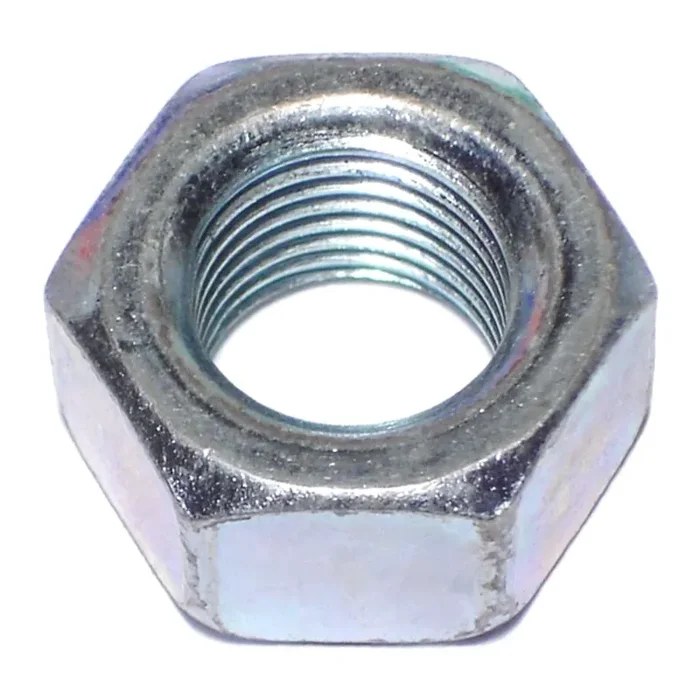 9/16″-18 Zinc Plated Grade 2 Steel Fine Thread Finished Hex Nuts