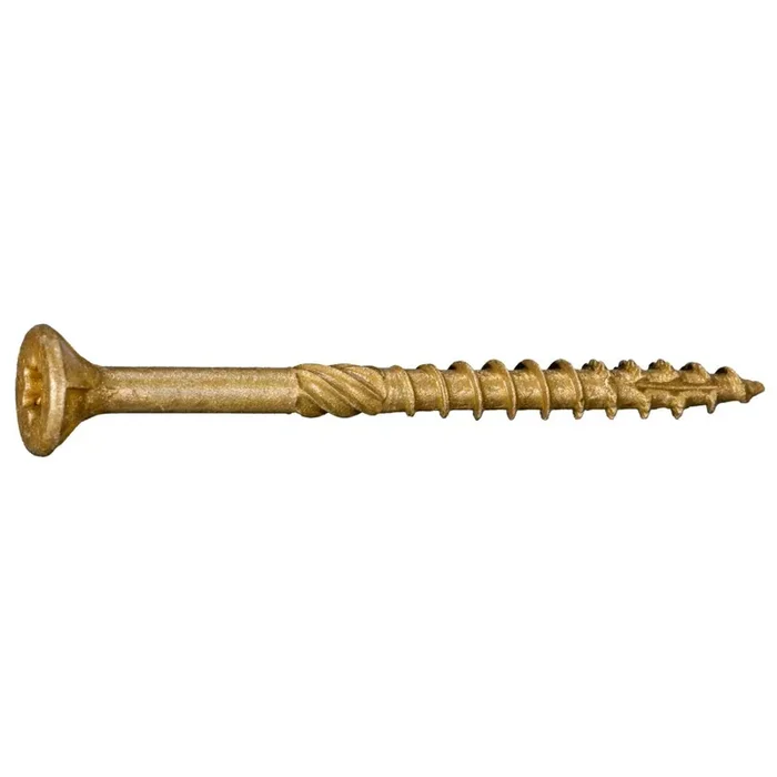 9 x 2-1/4″ Star Drive Tan Deck Saberdrive Screws 5 lb. Box (532 pcs.)