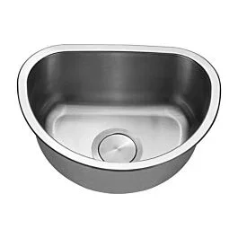 Accipitriform 18-3/4” x 14” Stainless Steel Undermount Single Bowl Kitchen Sink
