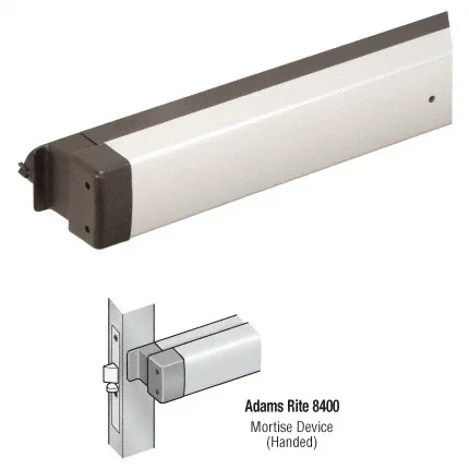 Adams Rite 8400 Series Panic Mortise Only Right Hand 36″, Clear Anodized