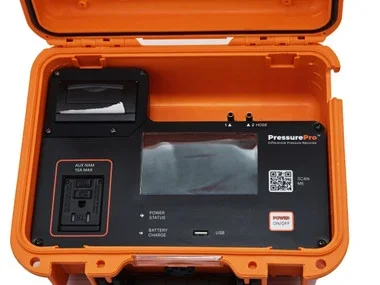 Adaptive Manometer Systems Pressure Pro Differential Pressure Recorder
