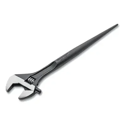 Adjustable Construction Wrench, 16 in L, 1-1/2 in Opening, Black Oxide
