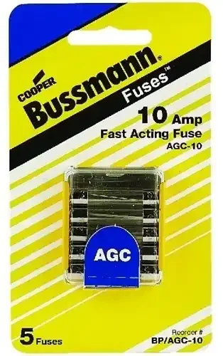 AGC Glass fuse 5amp 5pk