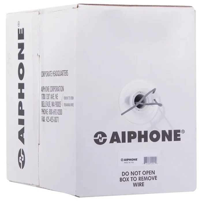 Aiphone 12 COND 22AWG Overall Shield Wire for Intercom Systems