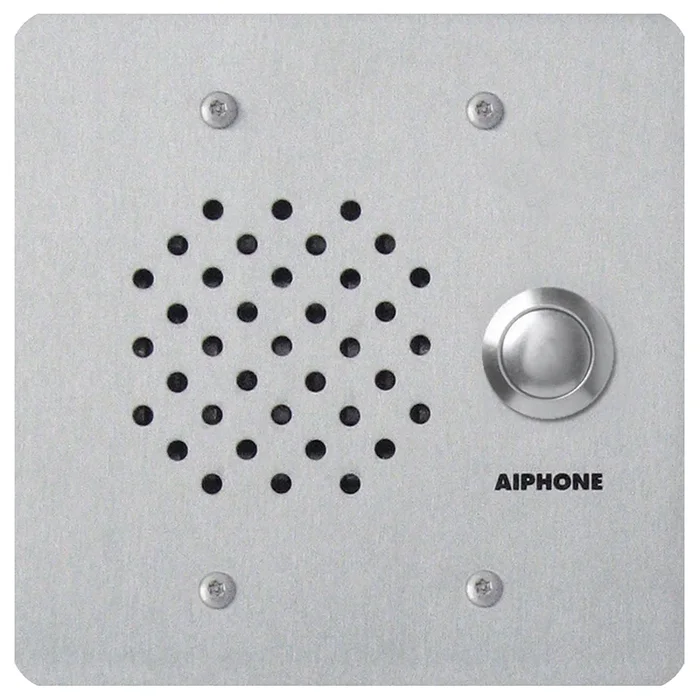 Aiphone Flush Mount 2-Gang Sub-Station for Intercom Systems
