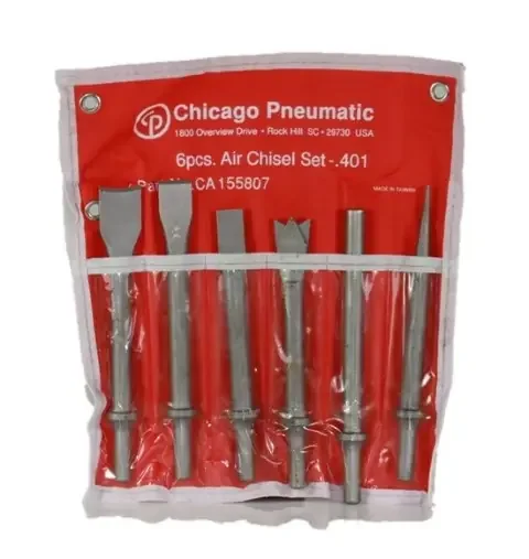 Air chisel 6pc