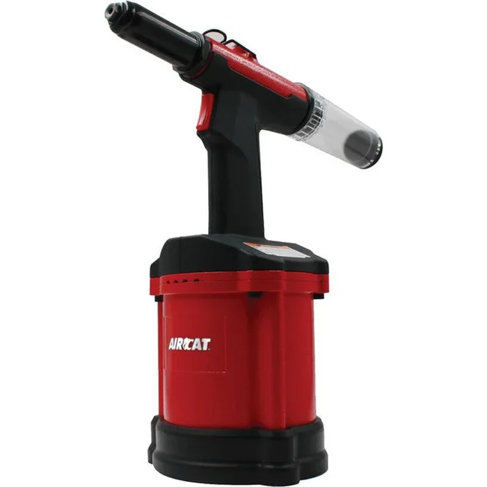 AirCat 6410 3/16″ Air Hydraulic Riveter, 2000 Lbs Pull Force, Handles Structural Rivets in Aluminum & S/S
