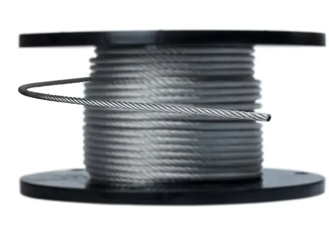 Aircraft cable 7×19 Galv 1/4 x 250‘
