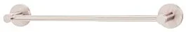 Alno Contemporary Series 18″ (457mm) Center to Center 19-3/8″ (492mm) Length Bathroom Towel Bar 2″ (51mm) Base Diameter in Polished Nickel Finish