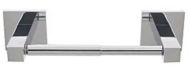 Alno Contemporary Series 6-1/4″ (158.5mm) to 8-3/4″ (222mm) Adjustable Length Double Post Tissue Holder 3-1/16″ (78mm) Projection in Polished Chrome Finish