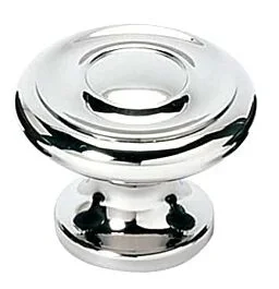 Alno Creations Knob 1″ (25.4mm) Overall Length in Polished Chrome