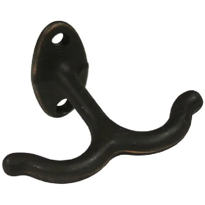 Aluminum Ceiling Hook Aged Bronze Finish by Ives Commercial