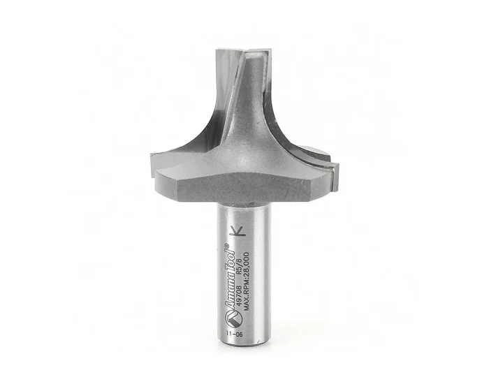 Amana PLUNGE ROUND 5/8 RAD 1/2 SHANK 49708