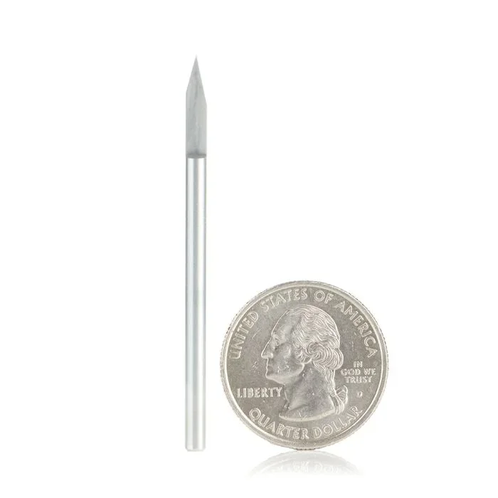 Amana Tool 45630 0.240″ Solid Carbide Engraving / Signmaking Router Bit