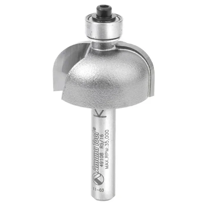 Amana Tool 49108 1″ Carbide Tipped Cove Router Bit