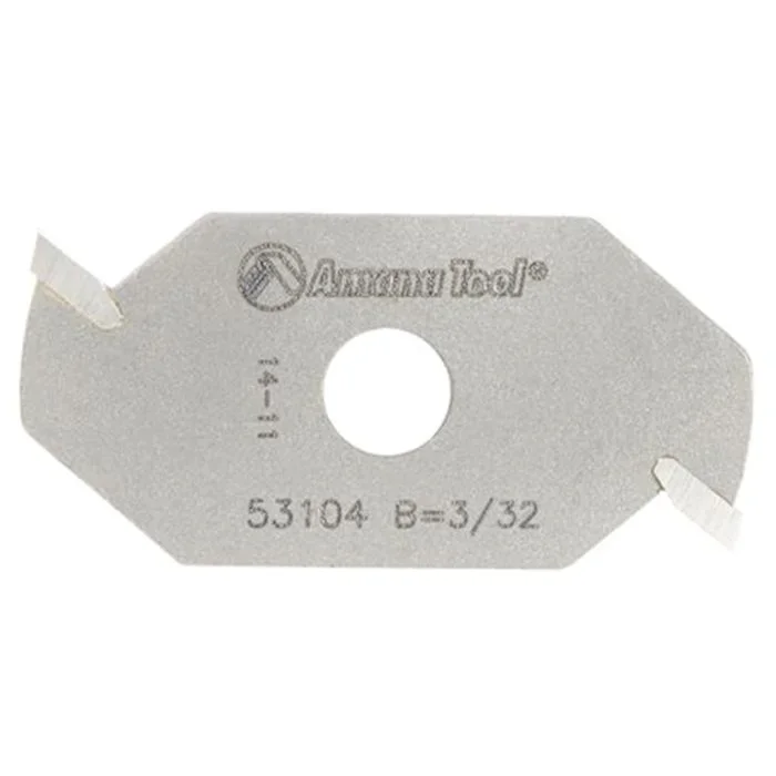 Amana Tool 53104 3/32″ 2 Wing Slotting Cutter Knife