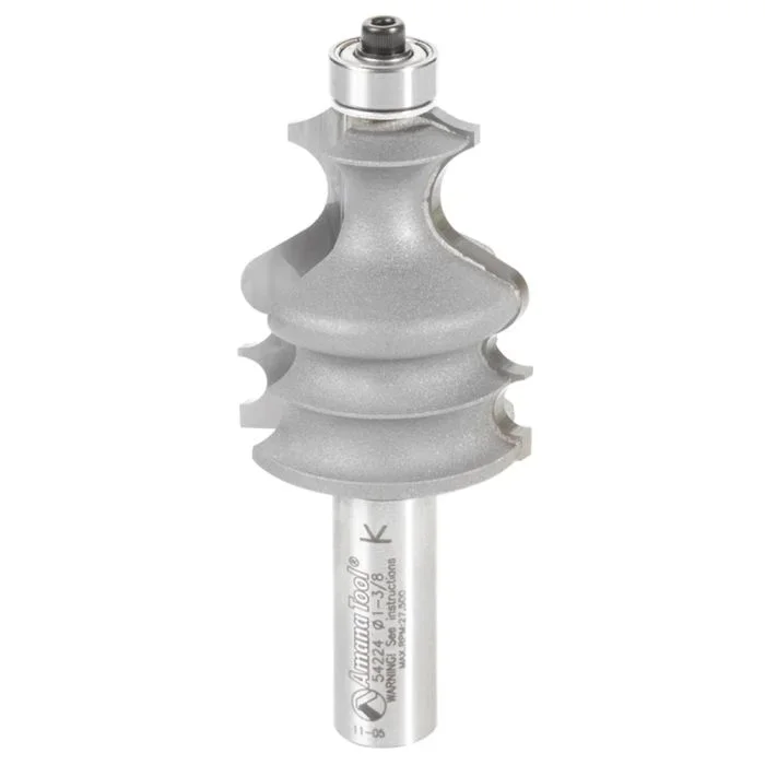 Amana Tool 54224 1-3/8″ Carbide Tipped Classical Architectural Molding Router Bit