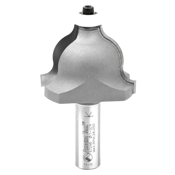 Amana Tool 57246 1 3/4″ Carbide Tipped Lansen Edge Sink Solid Surface Router Bit