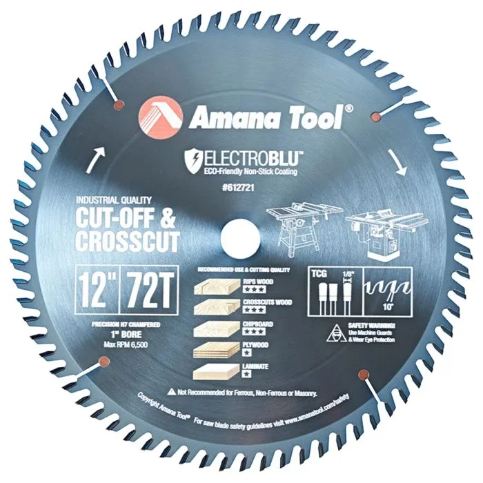 Amana Tool 612721C 12″ Carbide Tipped Heavy Duty General Purpose Saw Blade