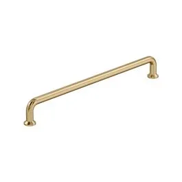 Amerock Factor 10-1/16″ (255mm) Center to Center, 10-3/4″ (273mm) Length, Champagne Bronze Cabinet Pull/ Handle