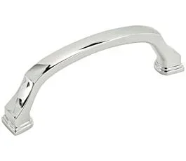 Amerock Revitalize 3-3/4 in (96 mm) Center-to-Center Polished Chrome Cabinet Pull / Handle