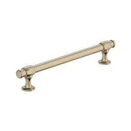 Amerock Winsome 6-5/16″ (160mm) Center to Center, 7-13/16″ (199mm) Length, Golden Champagne Cabinet Pull/ Handle