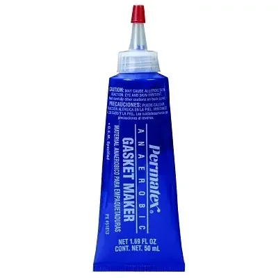 Anaerobic Gasket Maker, 50 mL Bottle, Red