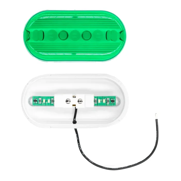 AP2770 – 2″x4″ Green Oval LED Assembly