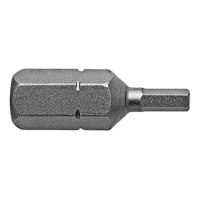 APEX 185-3MM | Insert Bit | 1/4″ Hex Drive | 3mm Hex Key | Length: 1″ (25mm) | Max Hardness