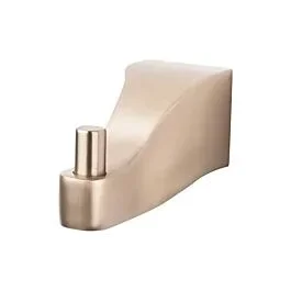 Aqua Bath Single Hook in Brushed Bronze