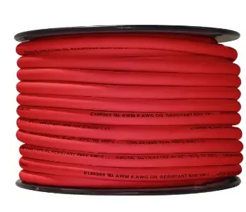 ARCTIC ULTRAFLEX WIRE 6GA x 100‘ RED