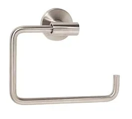 Arrondi 6-7/16 in (164 mm) Length Towel Ring in Stainless Steel