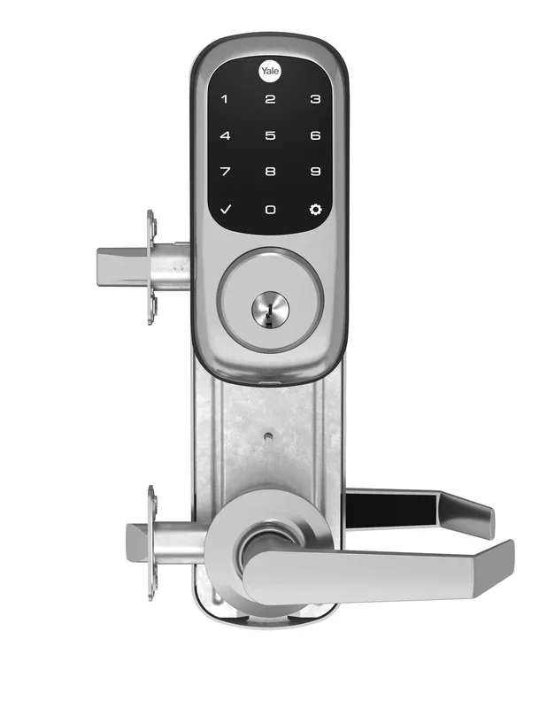 Assure Lock Touchscreen Stand Alone Norwood Interconnected Lockset and Deadbolt – Satin Nickel Finish