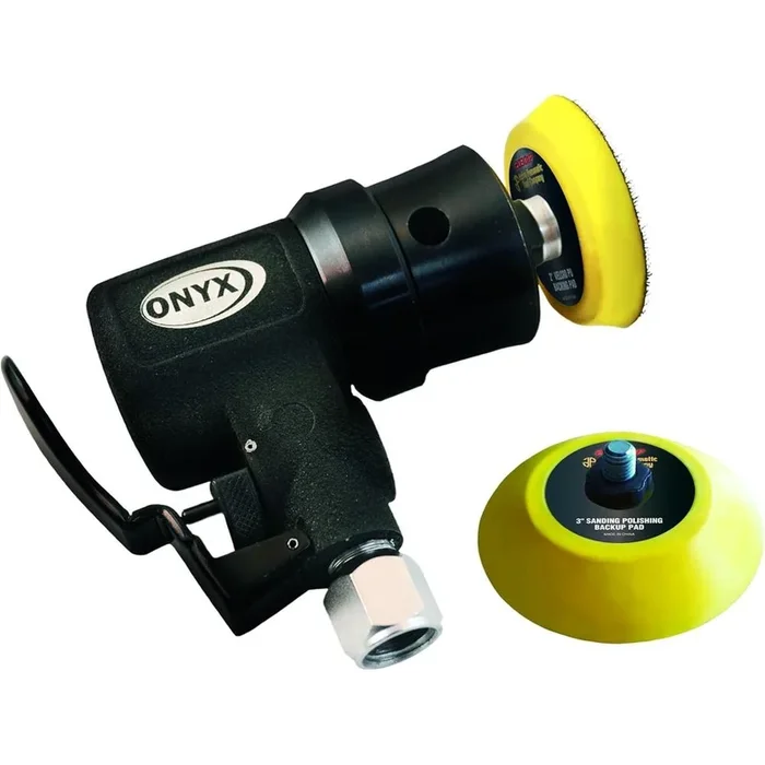 Astro Pneumatic 321 ONYX Random OrBit Micro Sander – Hook & Loop – 3mm OrBit