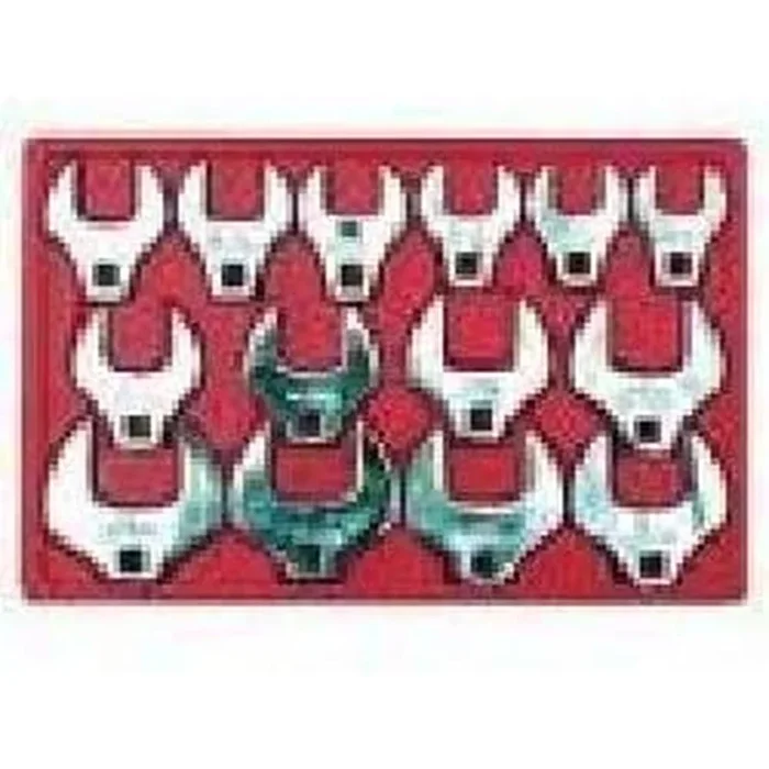 ATD Tools 1420 14 PC. 1/2″ DRIVE SAE JUMBO CROWFOOT WR Set