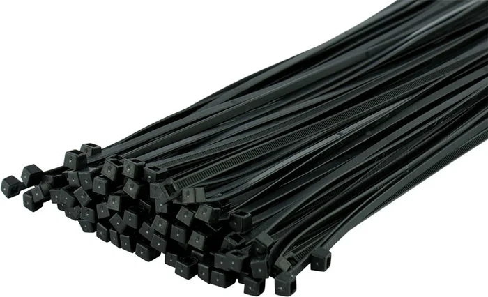 ATD Tools 20418 25-PC 18″ BLACK UV STABILIZED NYLON CABLE TIES, 120 LBS TENSILE STRENGTH