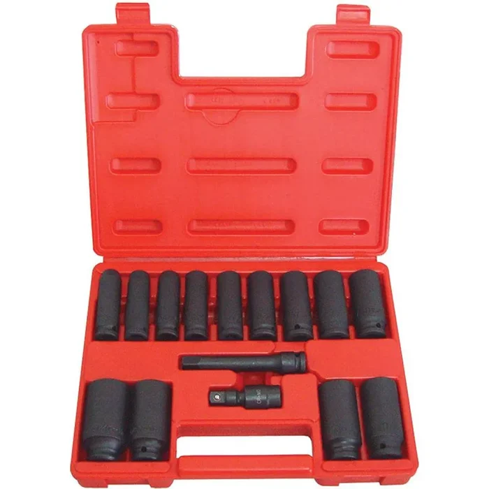ATD Tools 4450 11/2DR 15PC SAE DP IMPACT Set