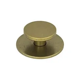 Atlas Homewares Dot Knob Vintage Brass Contemporary 2″ (51mm) Width, Cabinet Hardware Knob