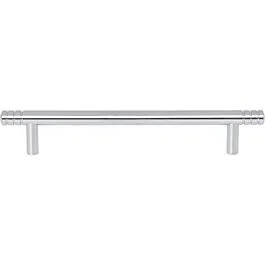 Atlas Homewares Griffith Collection 6-5/16″ (160mm) Center to Center, Overall Length 8-5/16″ (211mm), Polished Chrome Cabinet Hardware Pull / Handle