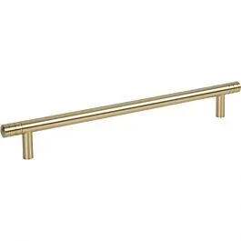 Atlas Homewares Griffith Collection 8-13/16″ (224mm) Center to Center, Overall Length 11-3/4″ (298.5mm), Warm Brass Cabinet Hardware Pull / Handle