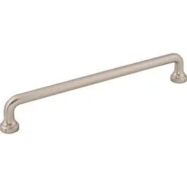 Atlas Homewares Malin Pull Brushed Nickel Transitional 7-9/16″ (192mm) Center to Center, 8-1/4″ (209mm) Length, Cabinet Pull / Handle