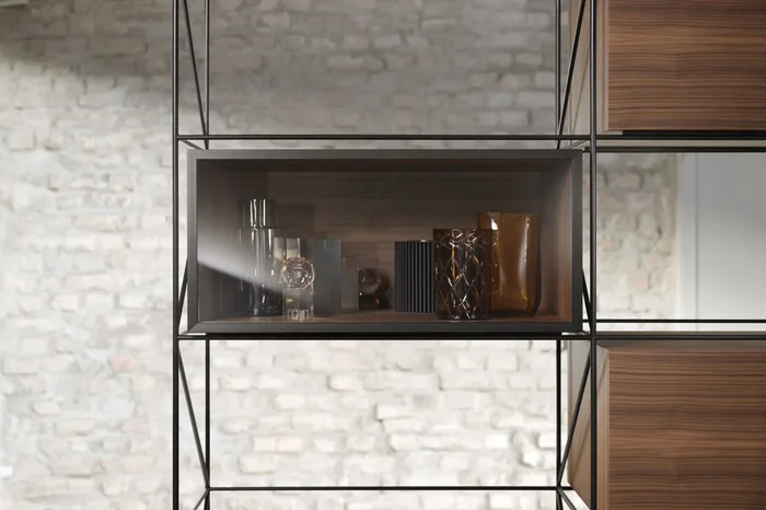AVENTOS HKi Semi-Recessed Set With Handle by Richelieu – Innovative Lift-Up Opening System