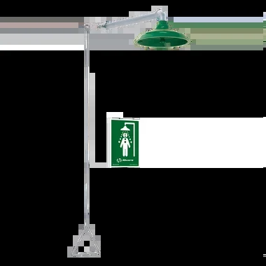 AXION Barrier-Free Emergency Drench Shower – 8122HWC