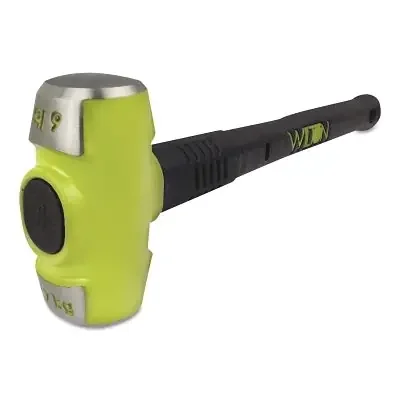 B.A.S.H Unbreakable Handle Sledge Hammer, 6 lb Head, 16 in Ergonomic Handle