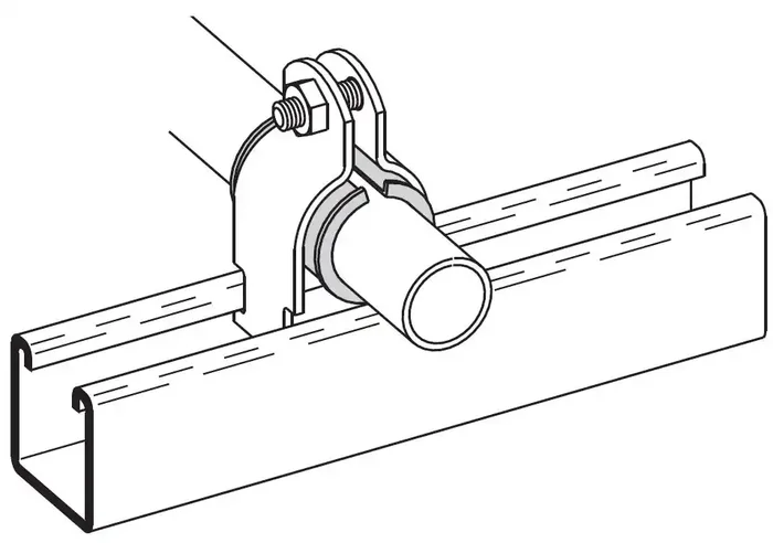 B-Line B2056 4-3/8″ OD Strut Clamp