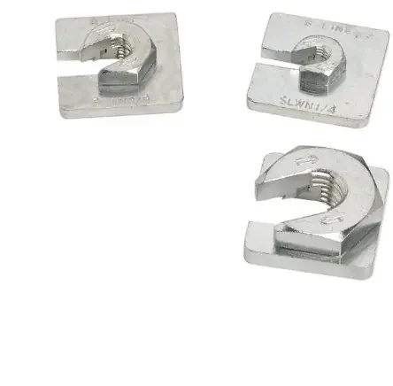 B-LINE SLN 1/4 SLIP ONLOCK NUT ZP