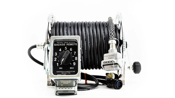 BadAssReels American Force Remote Reel Black