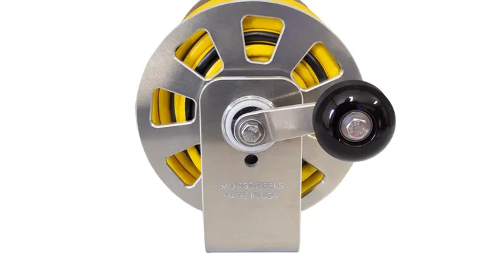 BadAssReels Mini 8 Slot Extension Cord Reel.