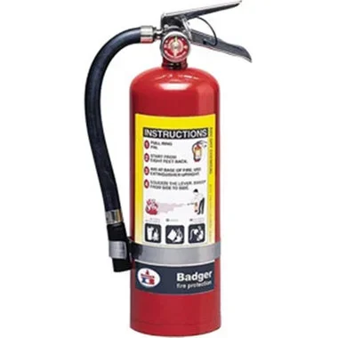 Badger Extra 5 lb ABC Fire Extinguisher w/ Wall Hook – 23390